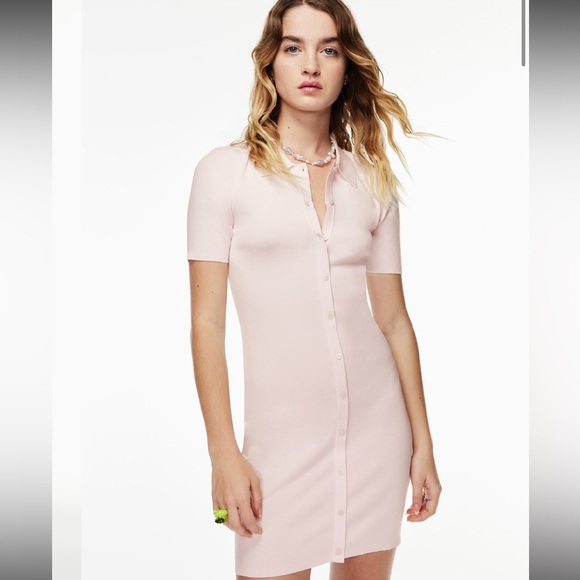 Sundeh/Aritzia CeCe Dress/Knit Polo Dress - Picture 2 of 8